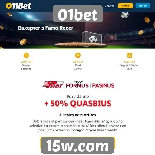 Promoções e bônus atraentes na 01bet